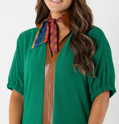 Emily McCarthy Twilly Scarf - Vintage Monogram - Gabrielle's Biloxi