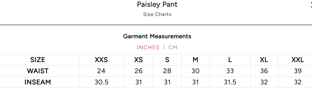 Emily McCarthy Paisley Pant - Eden Green - Gabrielle's Biloxi