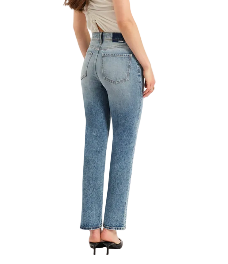 DAZE Smarty Pants High Rise Slim Straight - Face to Face - Gabrielle's Biloxi