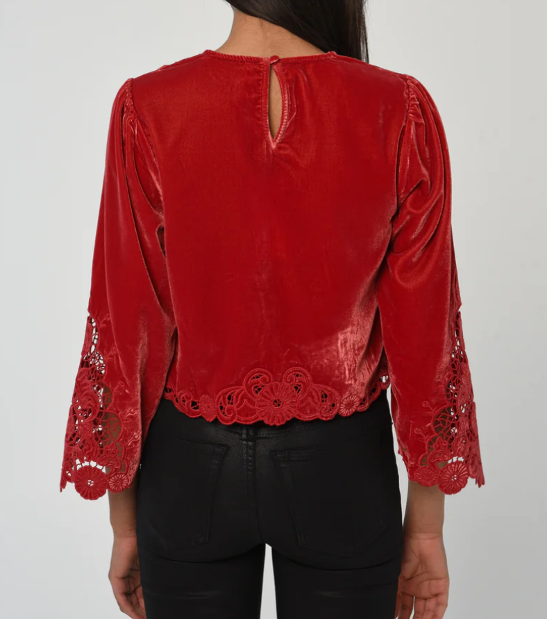 Love the Label Aline Top - American Beauty - Gabrielle's Biloxi