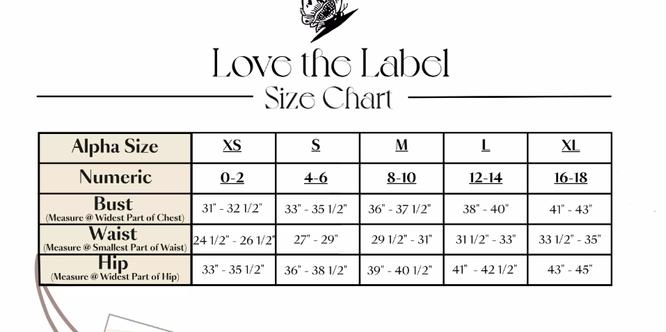 Love the Label Fiona Top - Ivory - Gabrielle's Biloxi