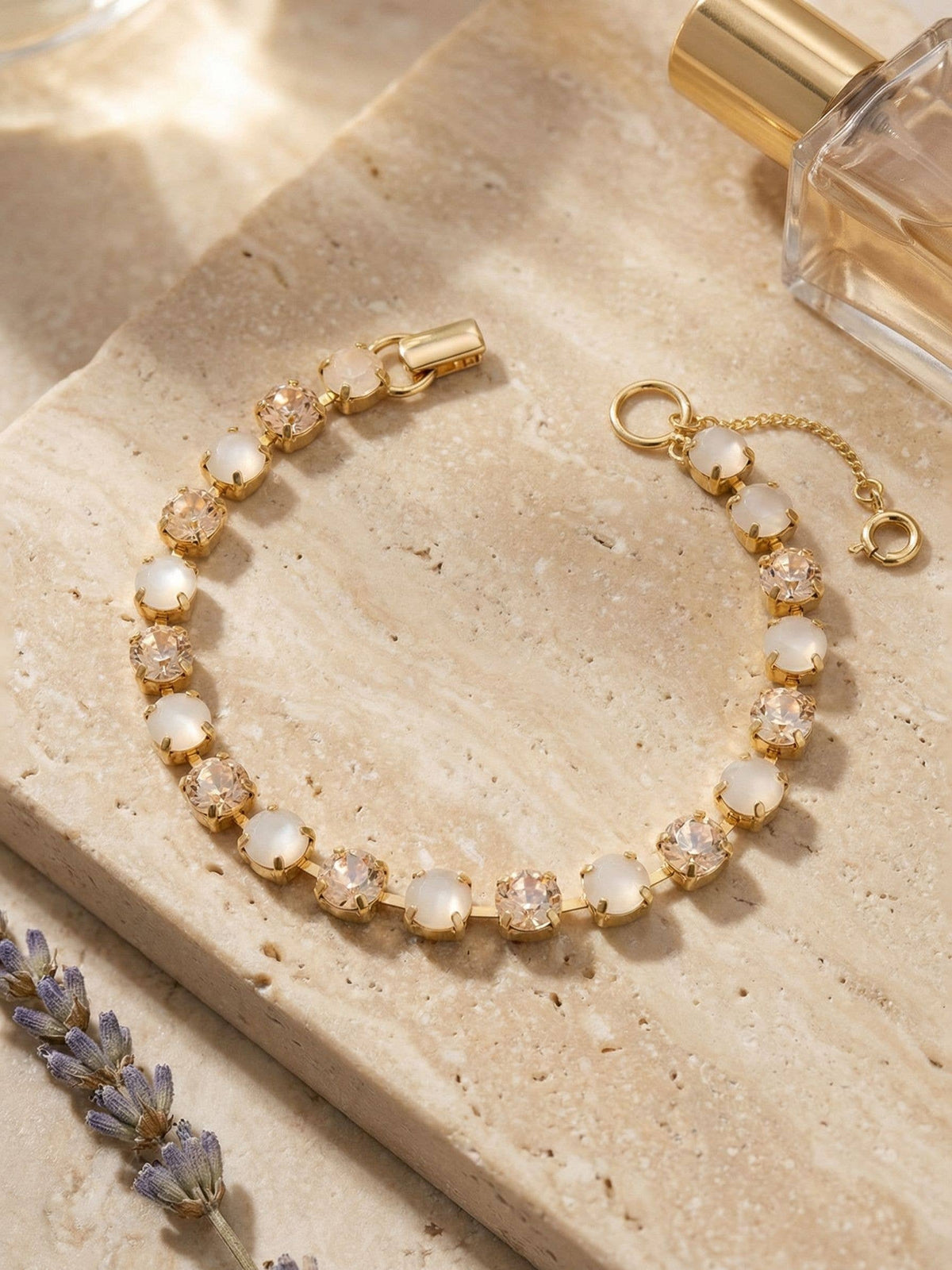 Sorrelli Elsie Tennis Bracelet - Golden Goddess
