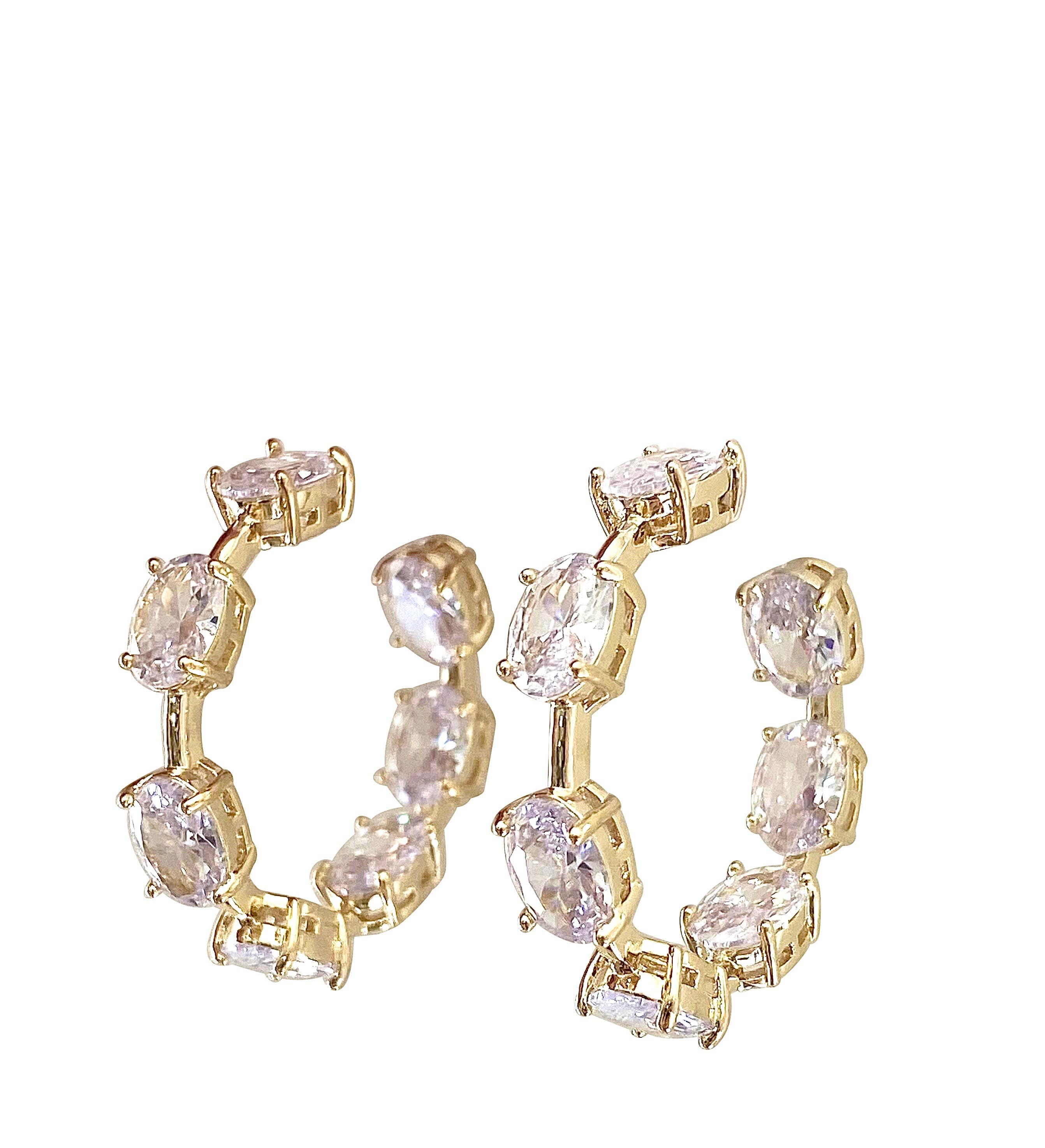 Lainey Hoop Earrings - Gabrielle's Biloxi