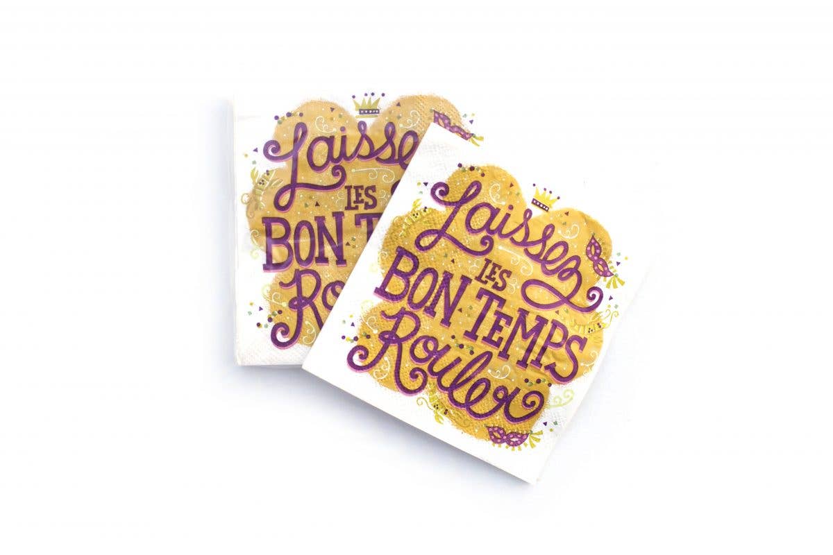 Cocktail Napkin - Laissez Les Bon Temps - Gabrielle's Biloxi