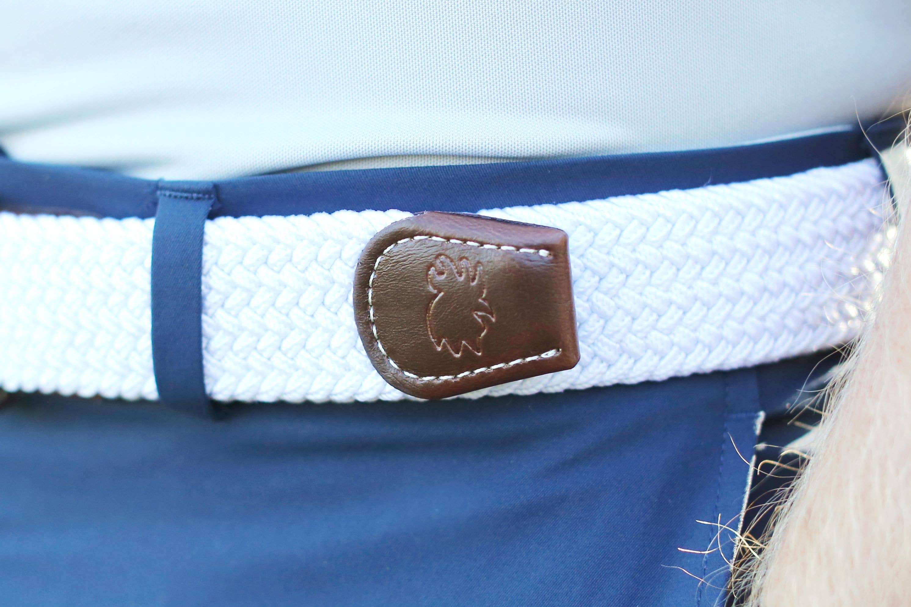 The Destin Woven Stretch Belt - Gabrielle's Biloxi