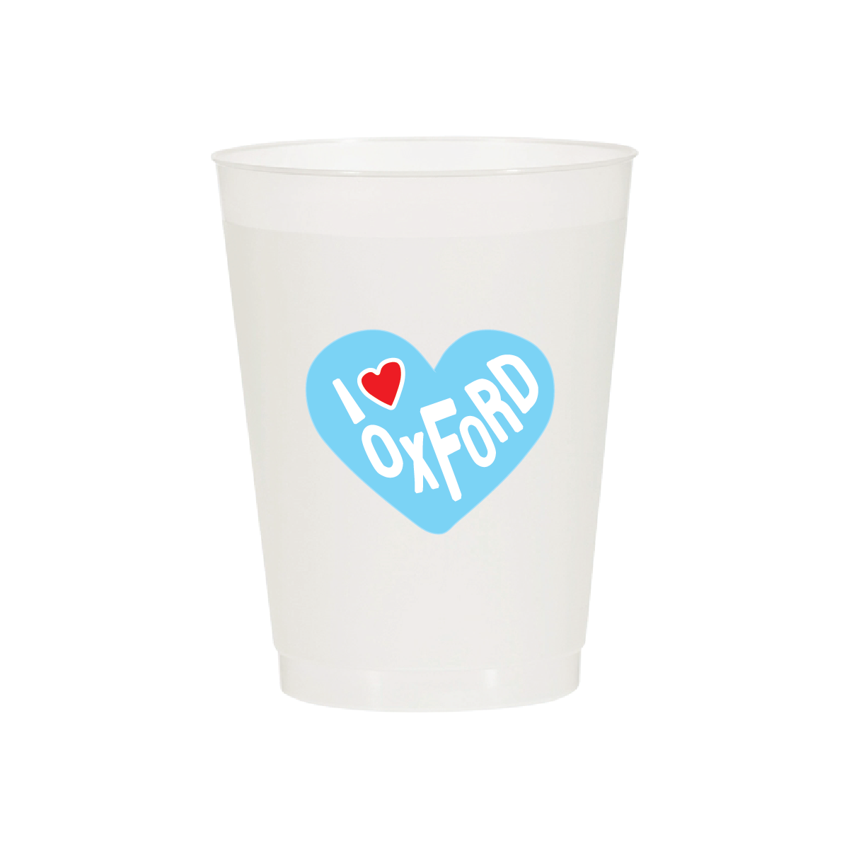 I Love Oxford Cups - Foam