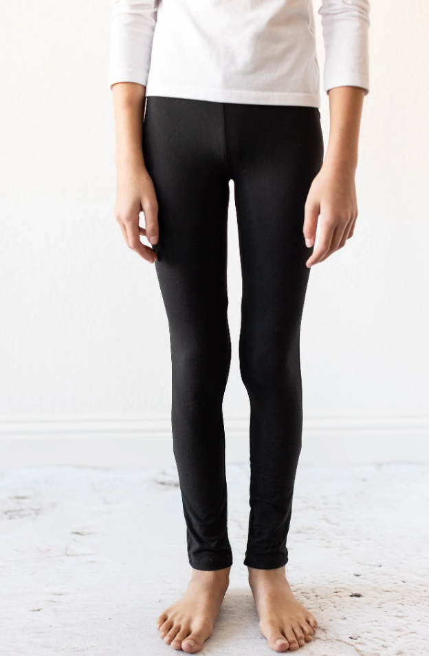 Girls Black Leggings - Gabrielle's Biloxi