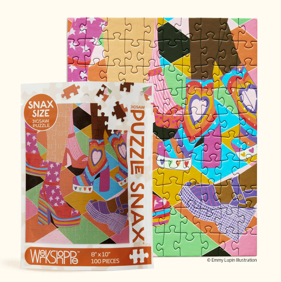 Boogie Shoes - 100 Piece Puzzle Snax - Gabrielle's Biloxi