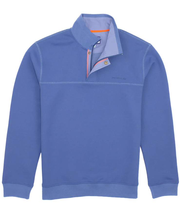 Properly Tied Boys Kennedy Pullover - Stone Blue - Gabrielle's Biloxi