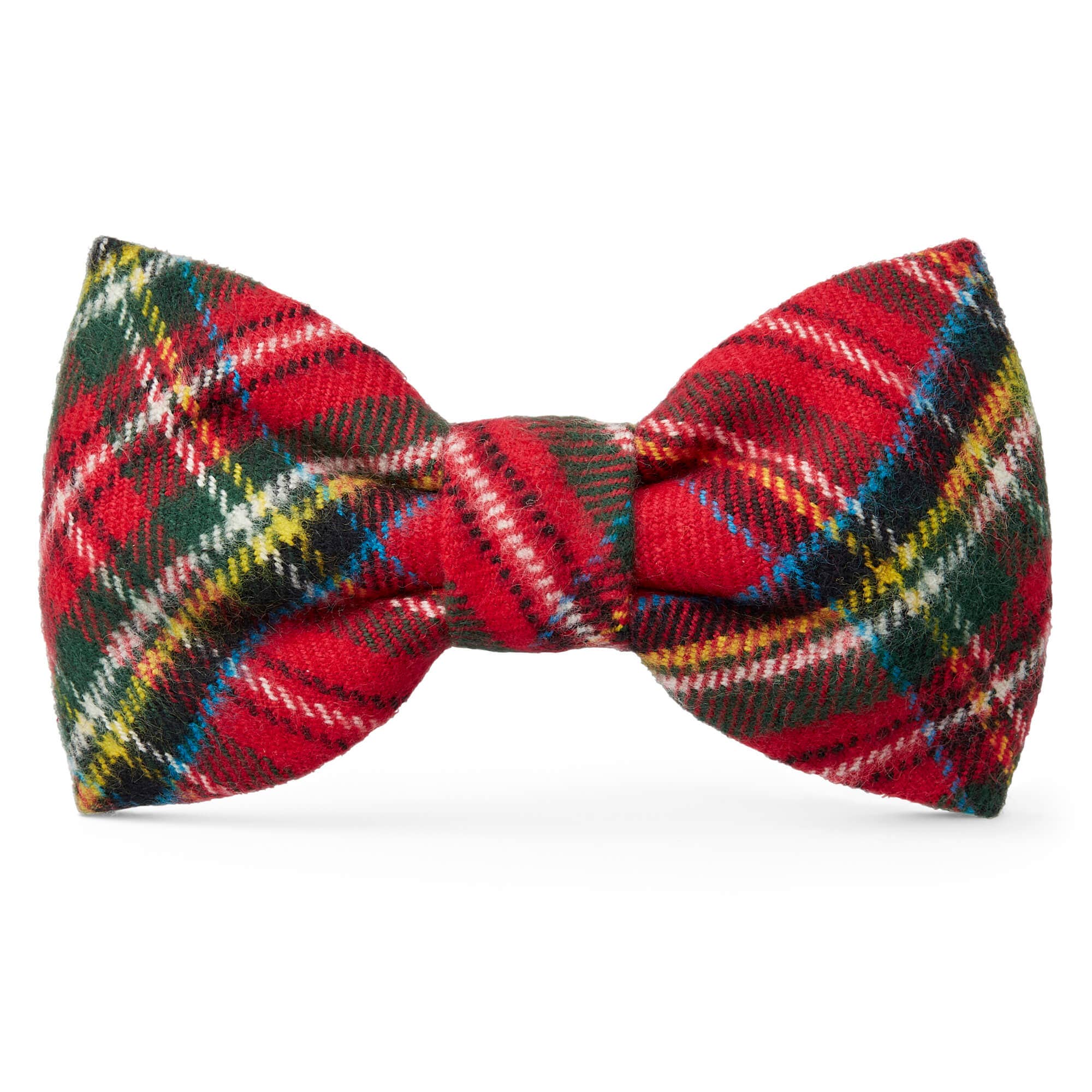 Tartan Plaid Flannel Holiday Dog Bow Tie - Gabrielle's Biloxi
