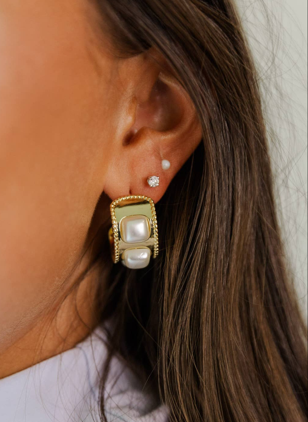 Josie Pearl Hoops - Gabrielle's Biloxi