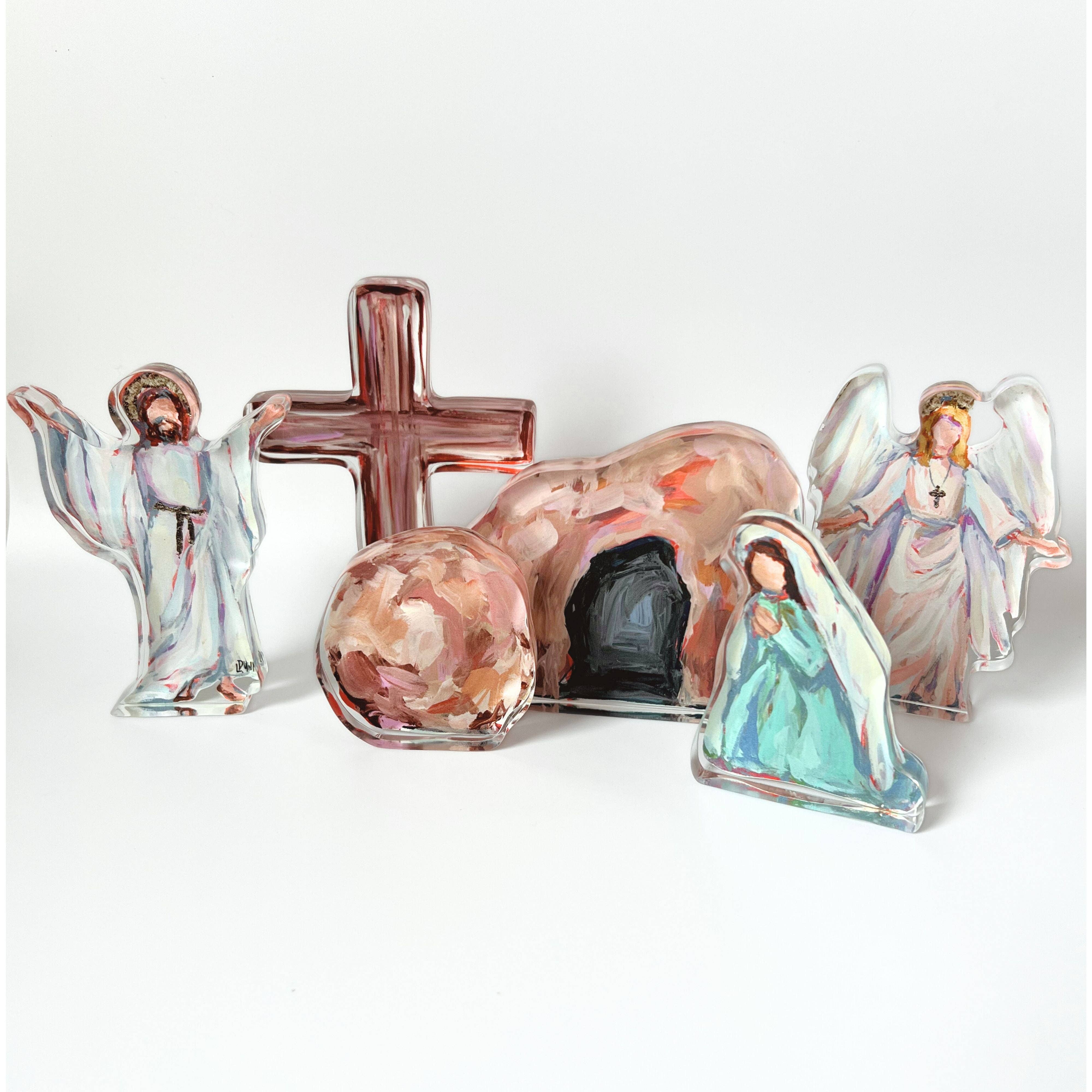 Old Rugged Acrylic Cross-Resurrection Set Add-On - Gabrielle's Biloxi