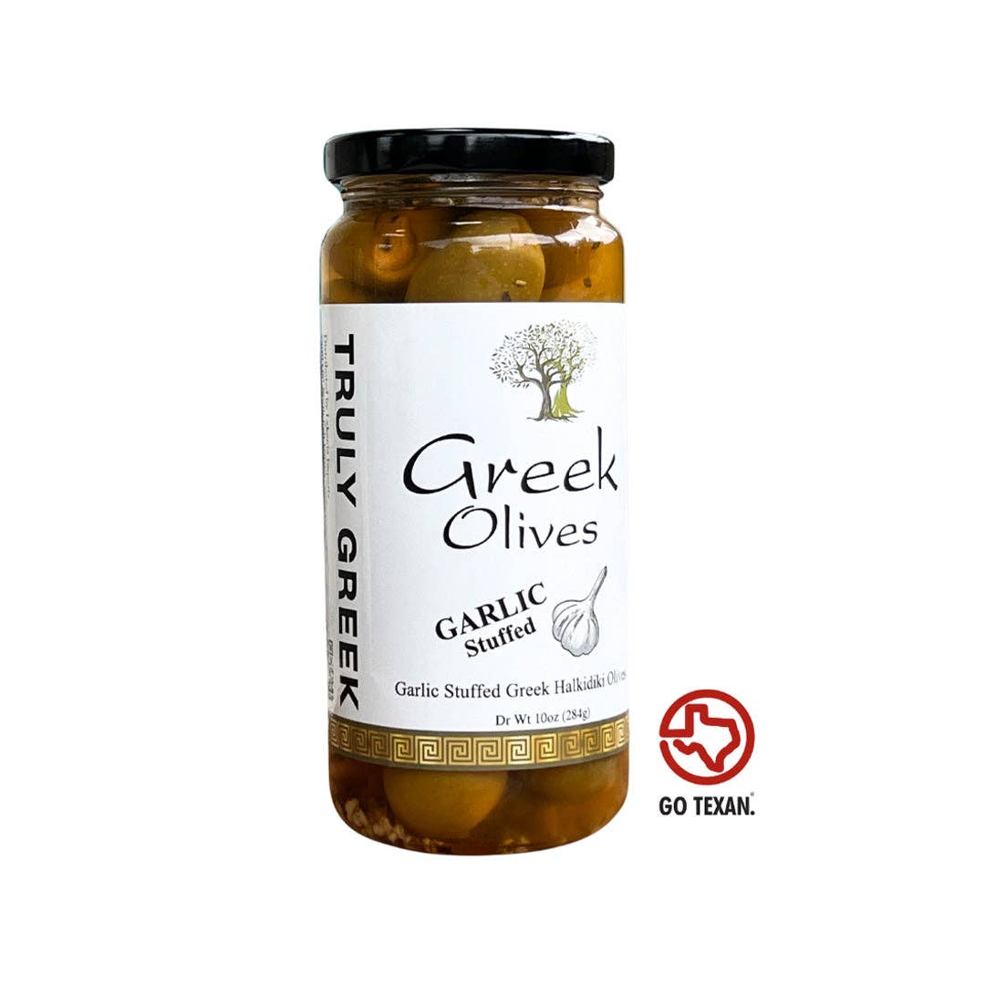 TRULY GREEK Garlic Stuffed Greek Olives
