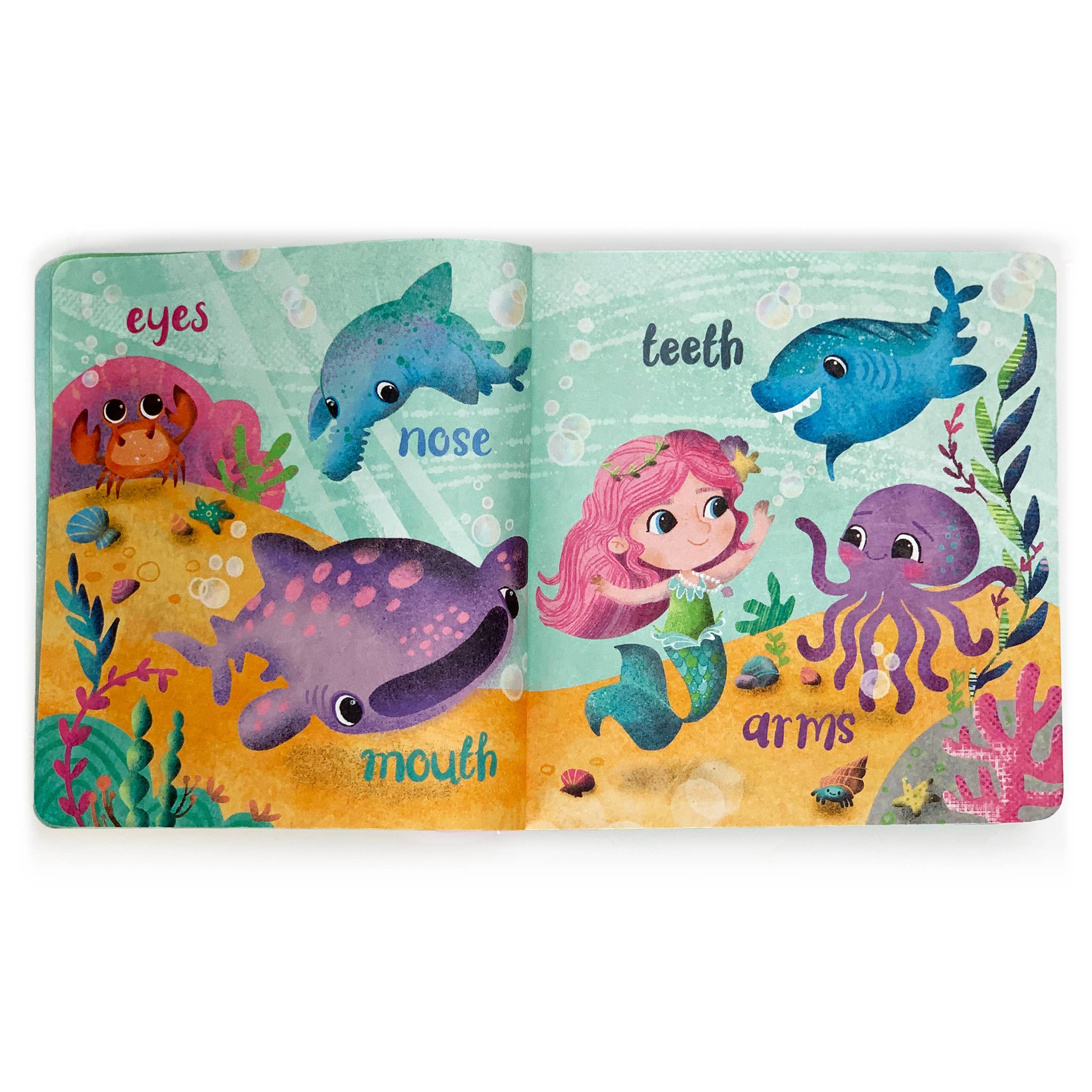 Mermaid's First Words (A Tuffy Teether Indestructible Book) - Gabrielle's Biloxi