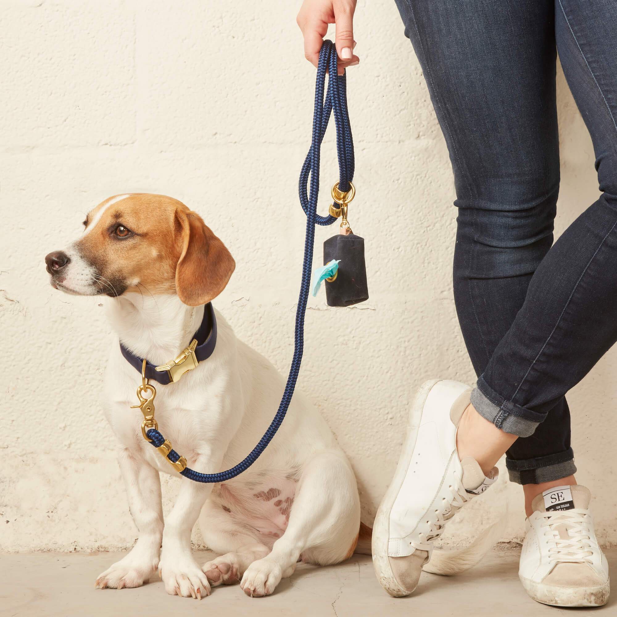Ocean Waxed Canvas Poop Bag Dispenser - Gabrielle's Biloxi