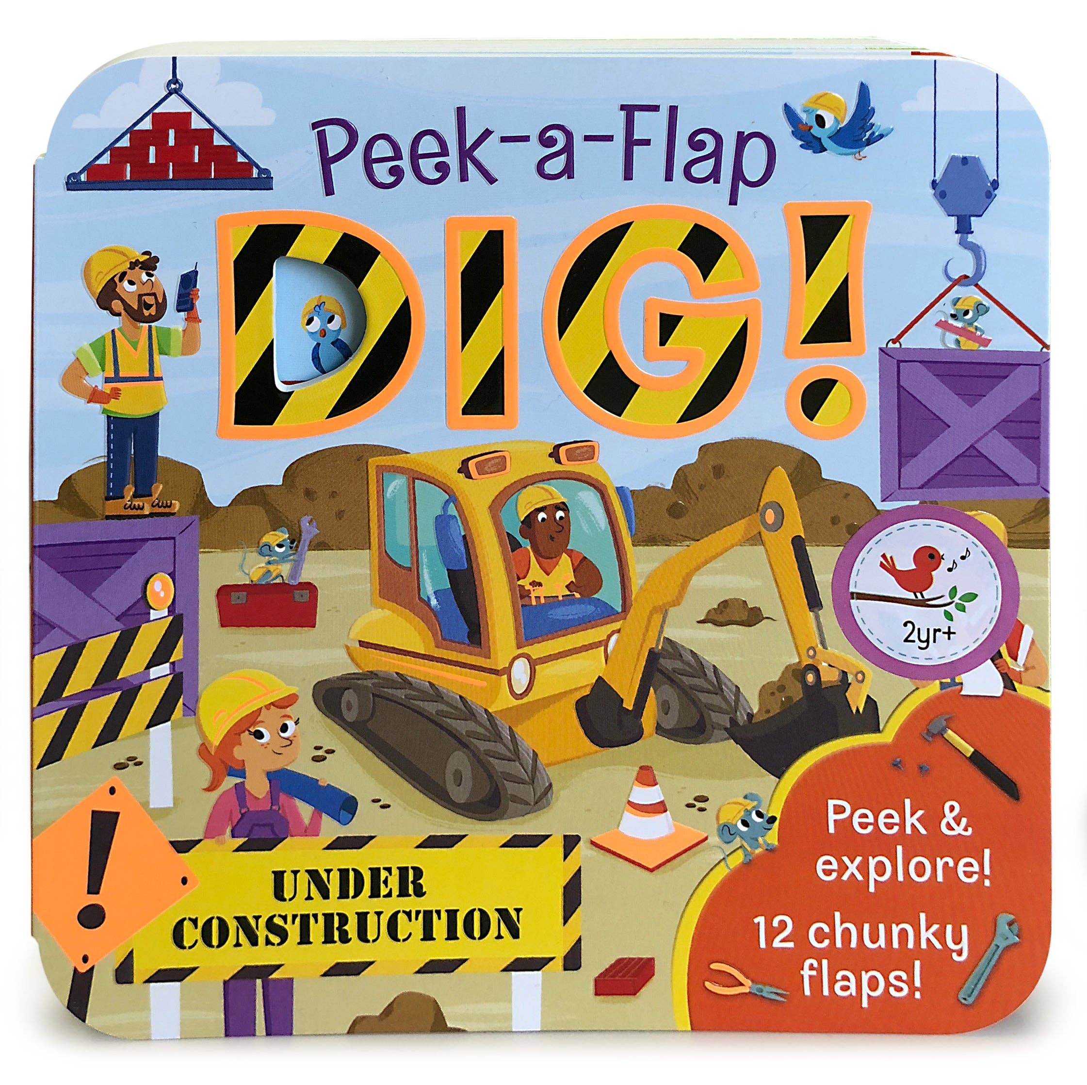 Dig! Construction Lift-a-Flap Board Book - Gabrielle's Biloxi