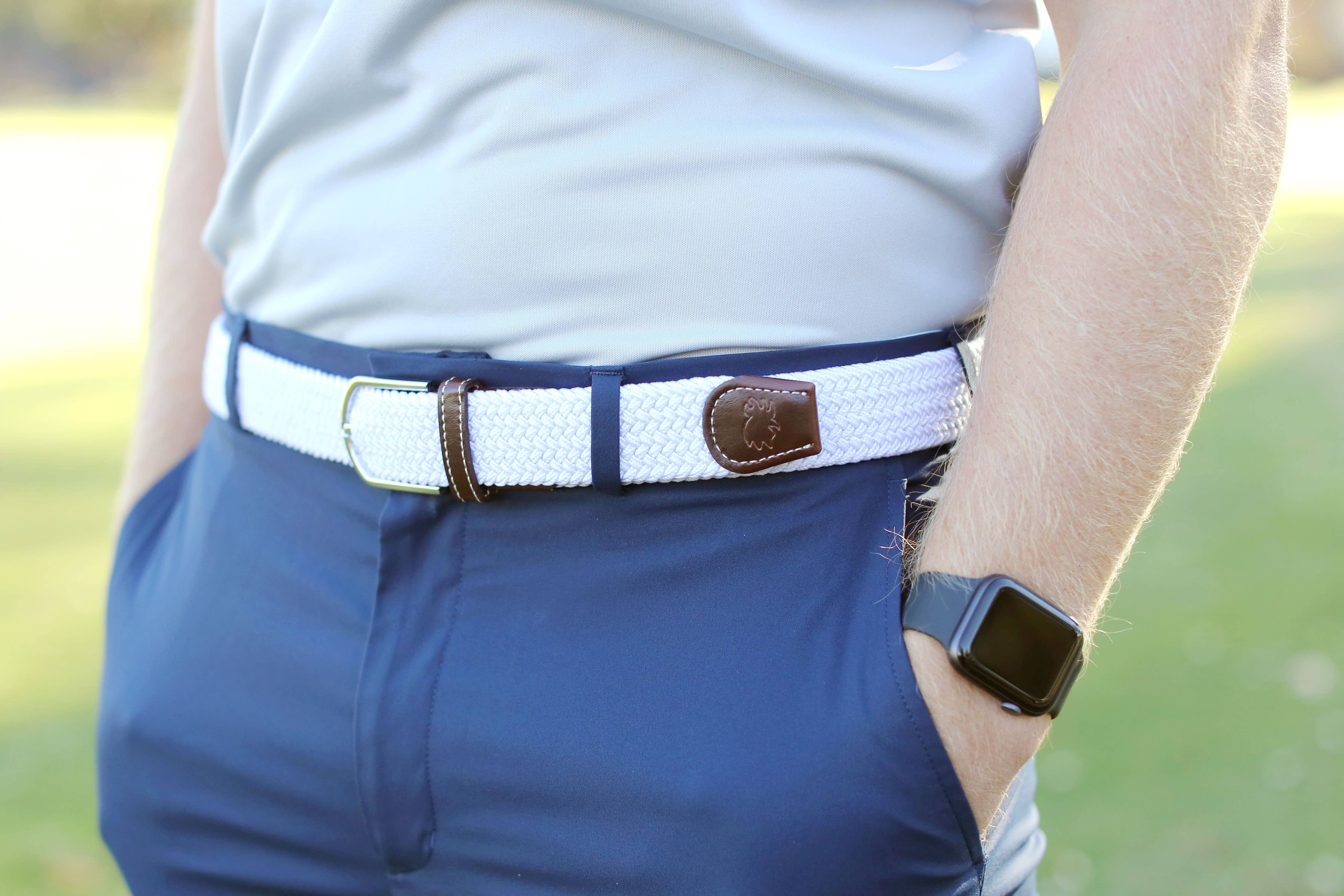 The Destin Woven Stretch Belt - Gabrielle's Biloxi