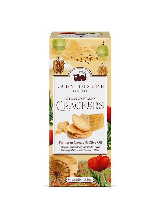 Parmesan and Olive Oil Crackers - Gabrielle's Biloxi