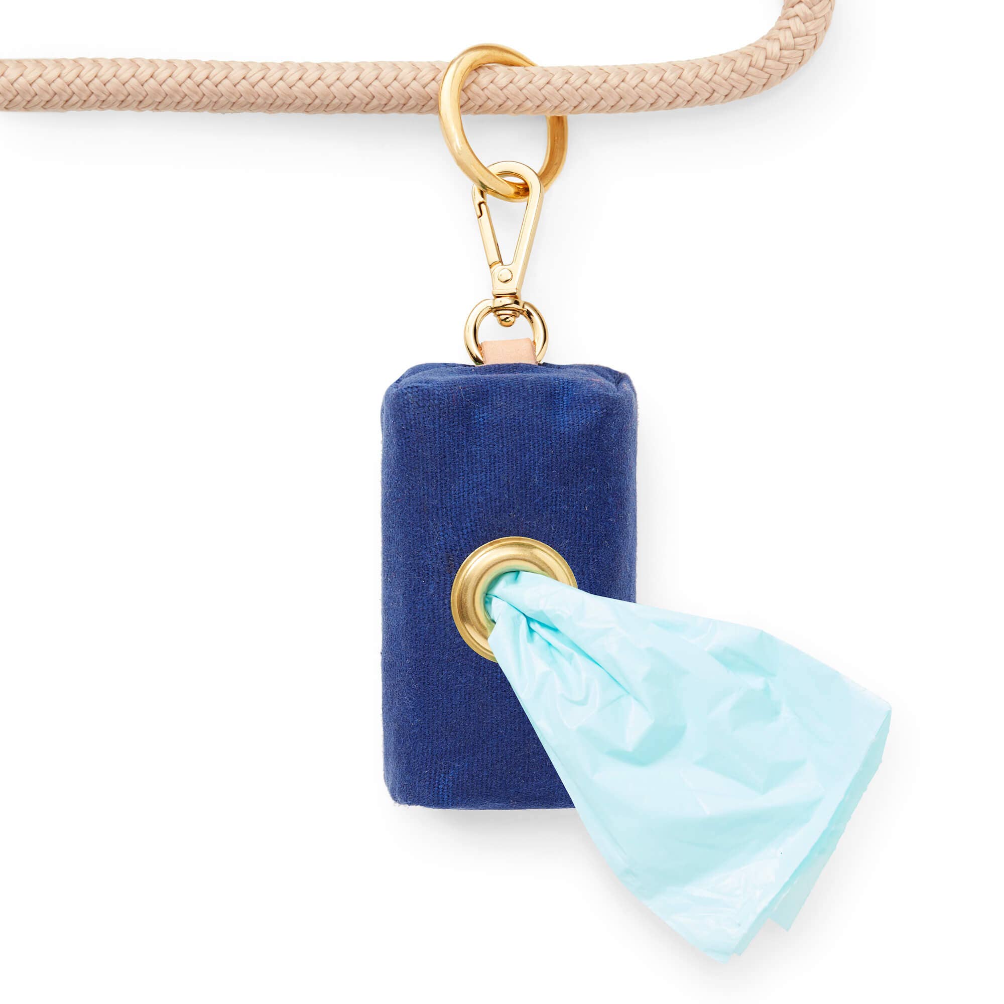 Ocean Waxed Canvas Poop Bag Dispenser - Gabrielle's Biloxi