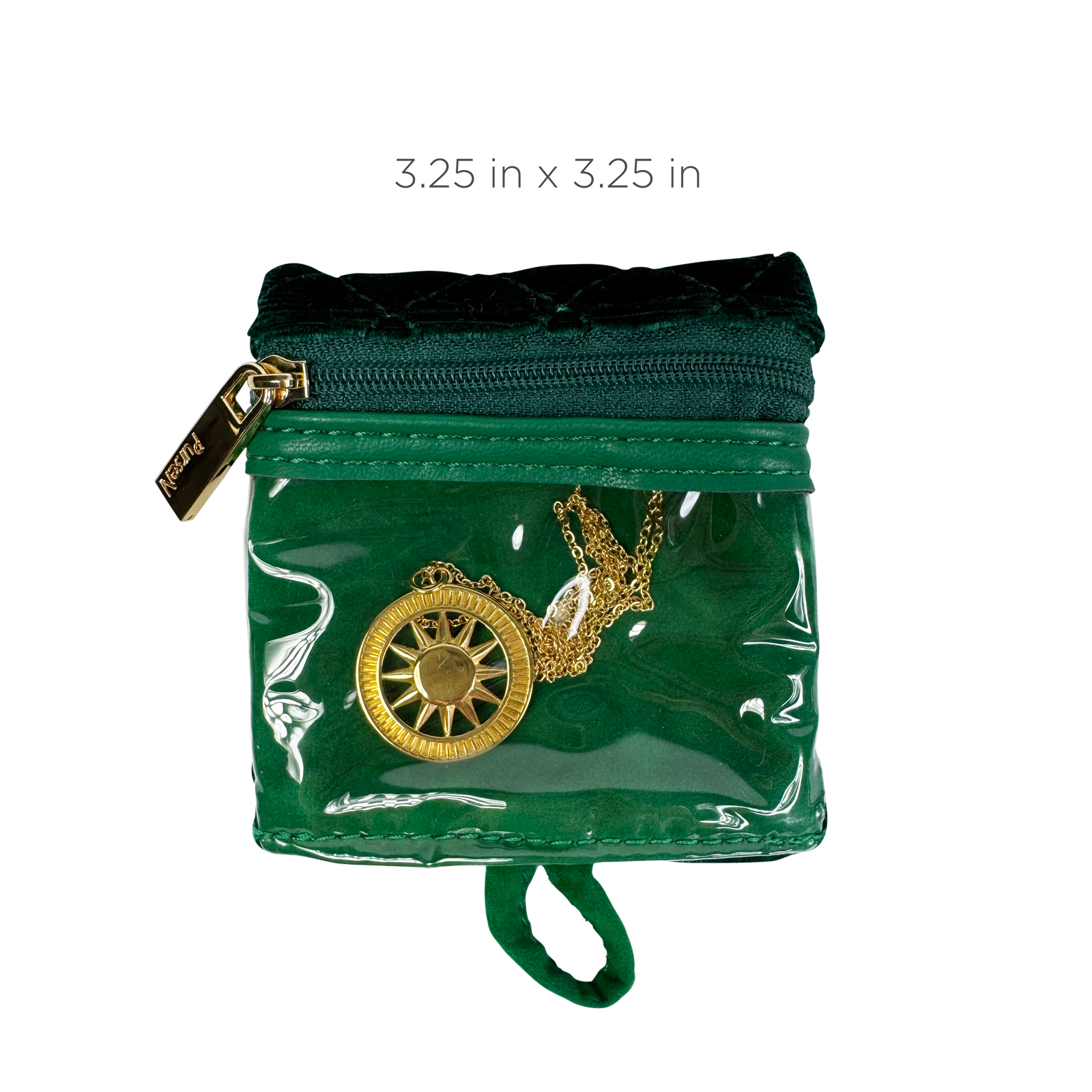 PurseN Getaway Jewelry Case - Emerald Velvet - Gabrielle's Biloxi