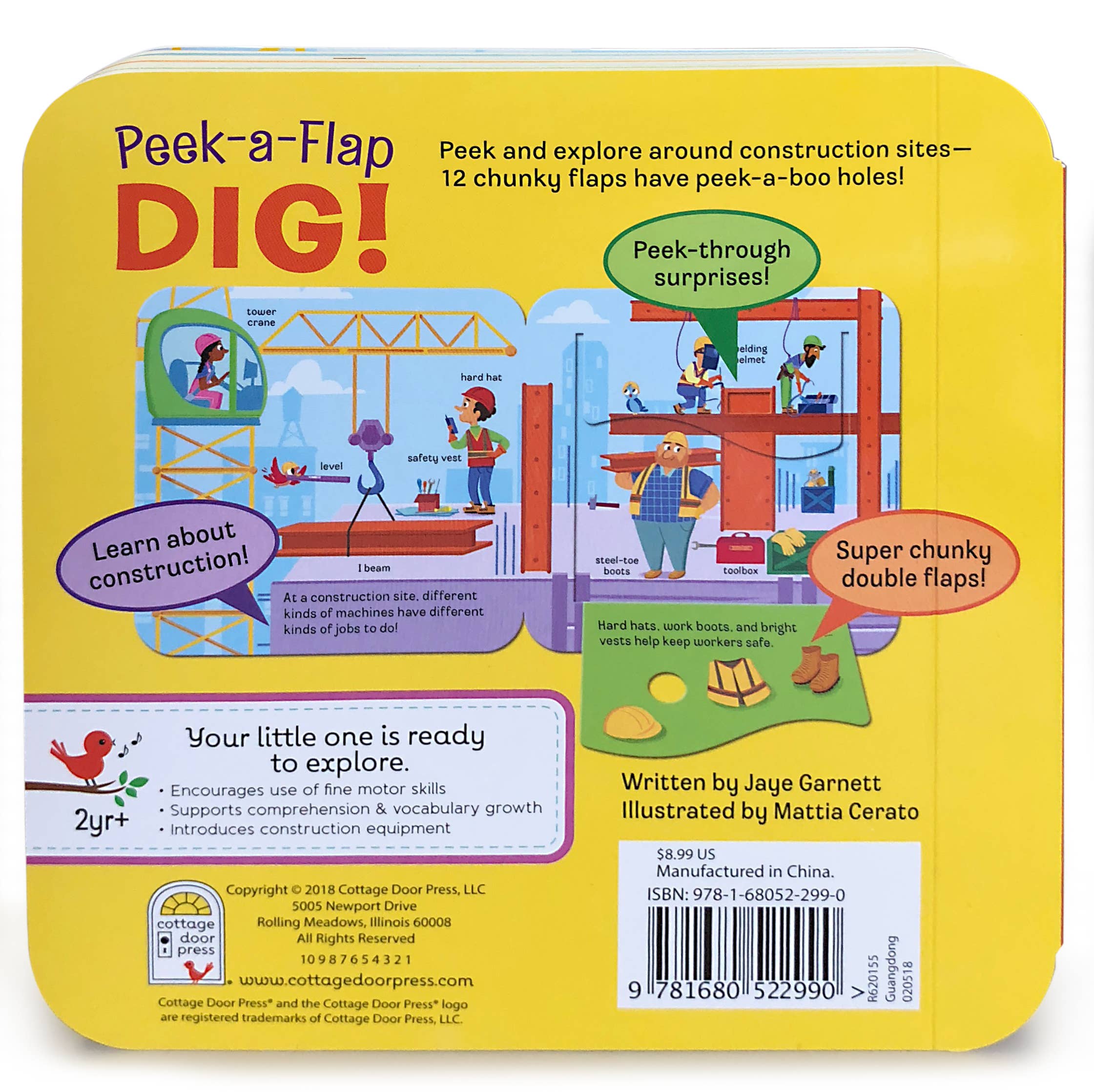Dig! Construction Lift-a-Flap Board Book - Gabrielle's Biloxi