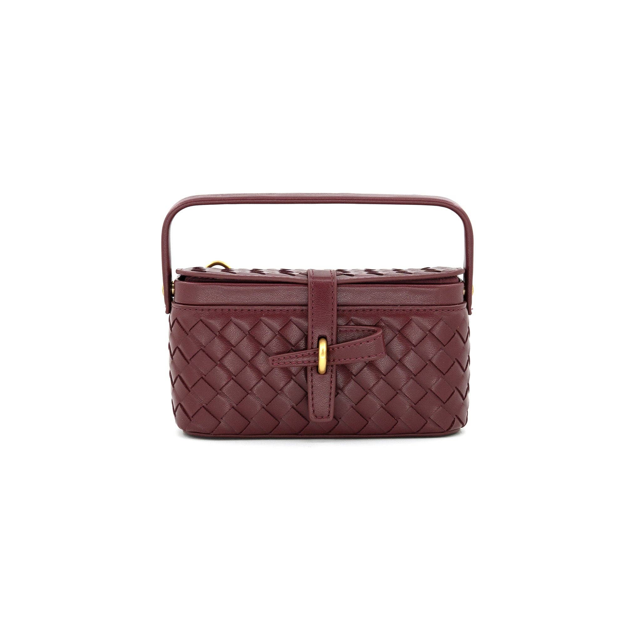 Elena Handbag - Burgundy