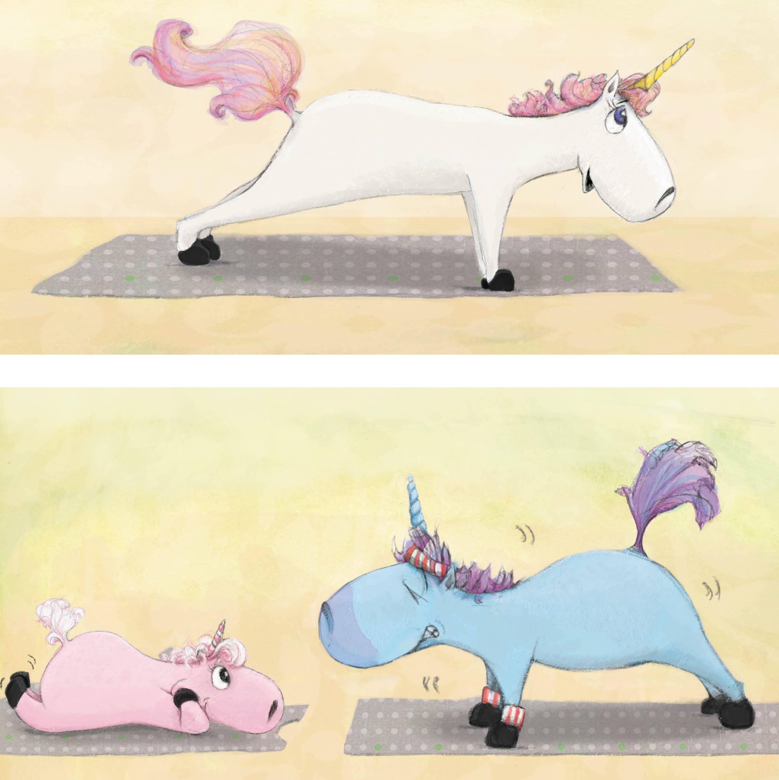 Unicorn Yoga Hardcover Picture Book - Gabrielle's Biloxi