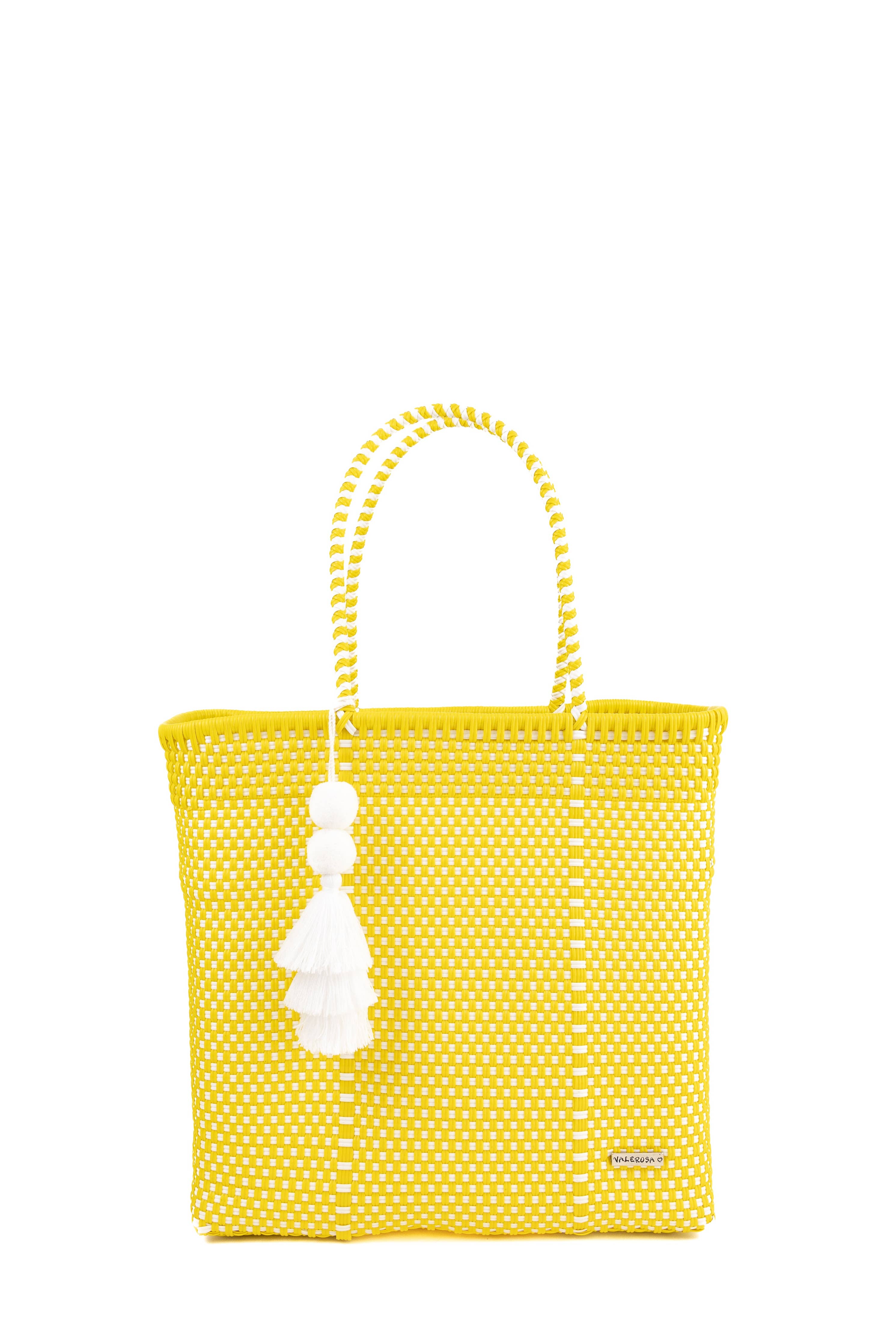 Yellow and White Checkered Playera - Gabrielle's Biloxi