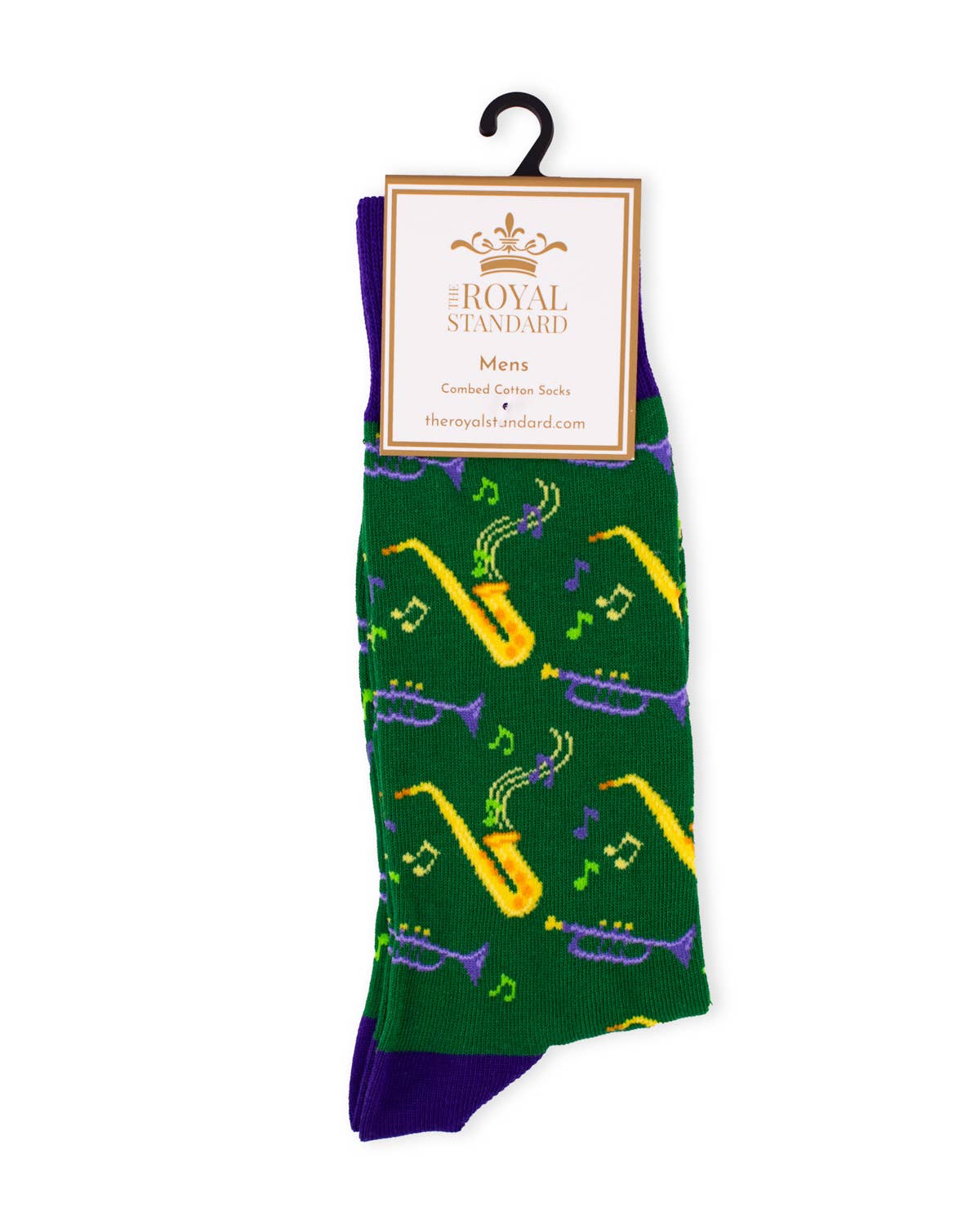 Men's Jazz Krewe Socks - Gabrielle's Biloxi
