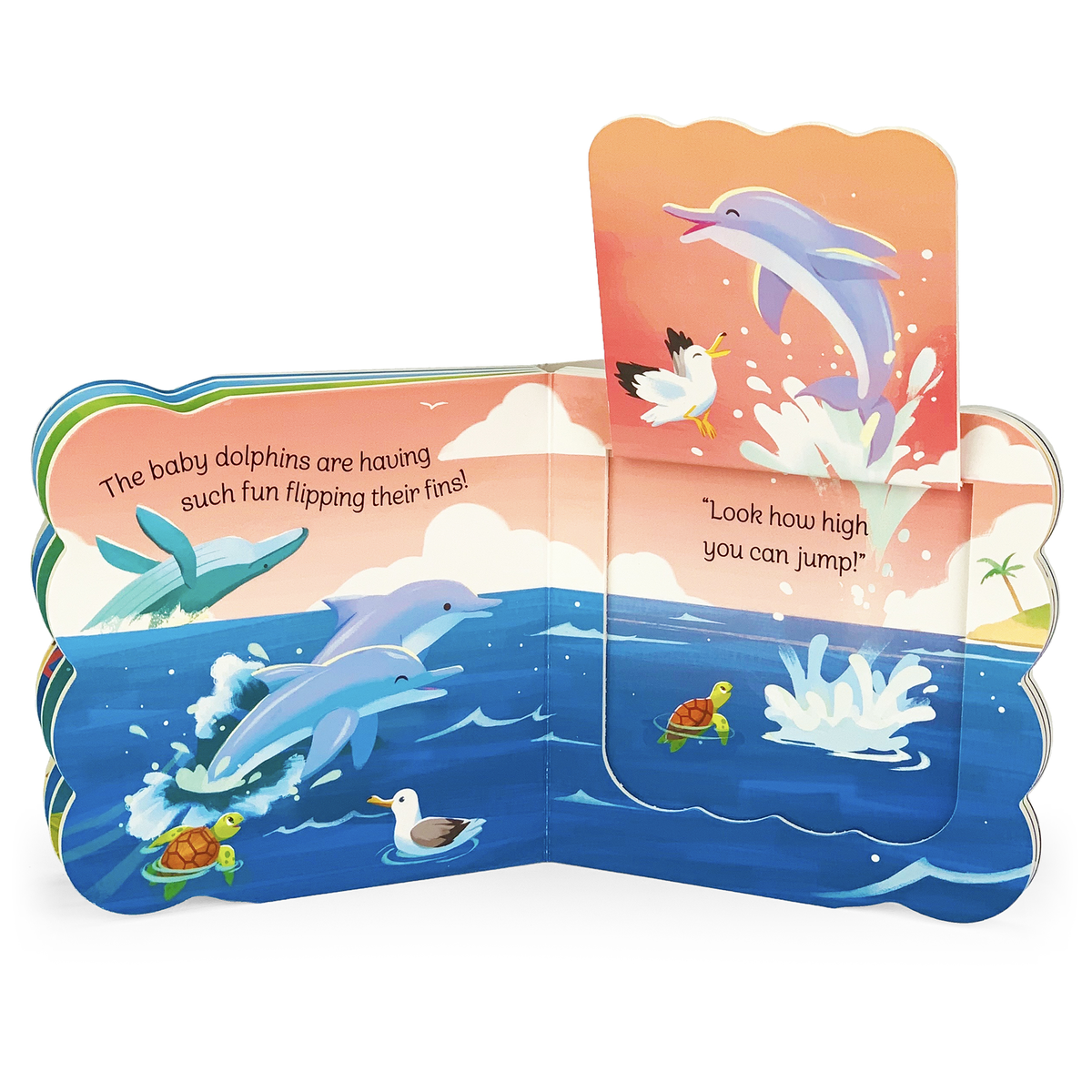 Babies in the Ocean Lift-a-Flap Board Book - Gabrielle's Biloxi