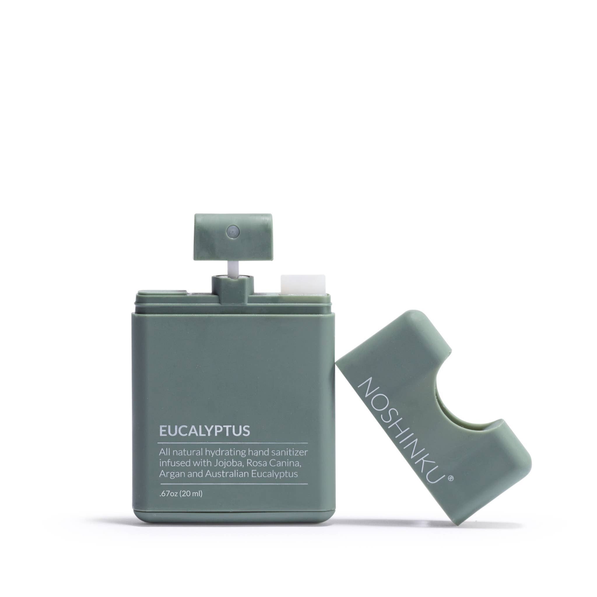 REFILLABLE Eucalyptus Moisturizing Pocket Hand Sanitizer - Gabrielle's Biloxi