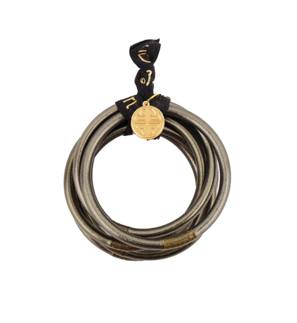 BuDhaGirl All Weather Bangles - Flint - Gabrielle's Biloxi