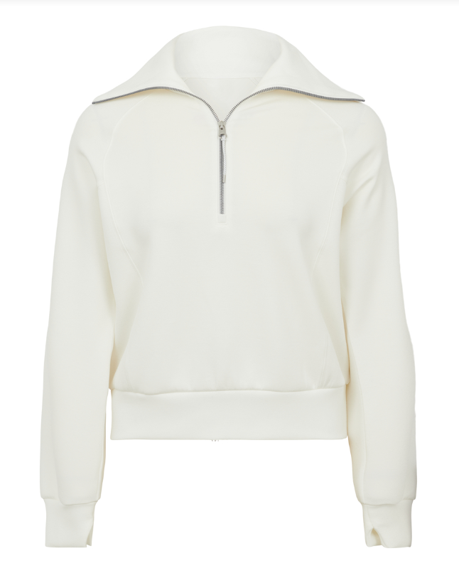 SPANX Air Essentials Half Zip - Powder