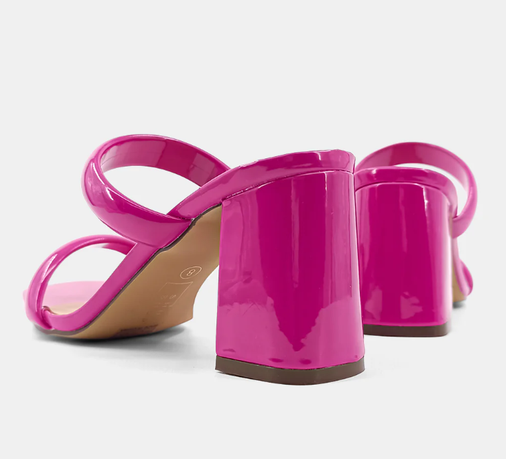 Farah Magenta Patent Heel - Gabrielle's Biloxi