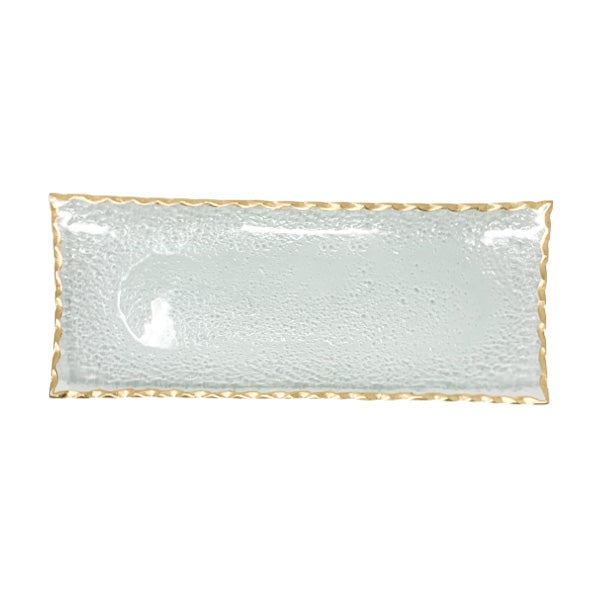 Darden Rectangle Grande Platter - Gold - Gabrielle's Biloxi