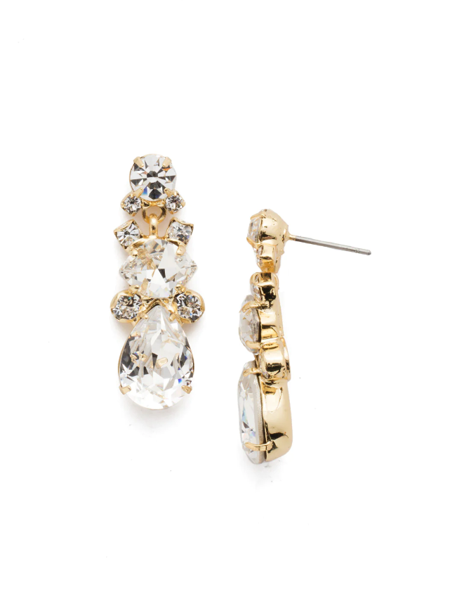 Sorrelli Iberis Dangle Earrings - Crystal - Gabrielle's Biloxi