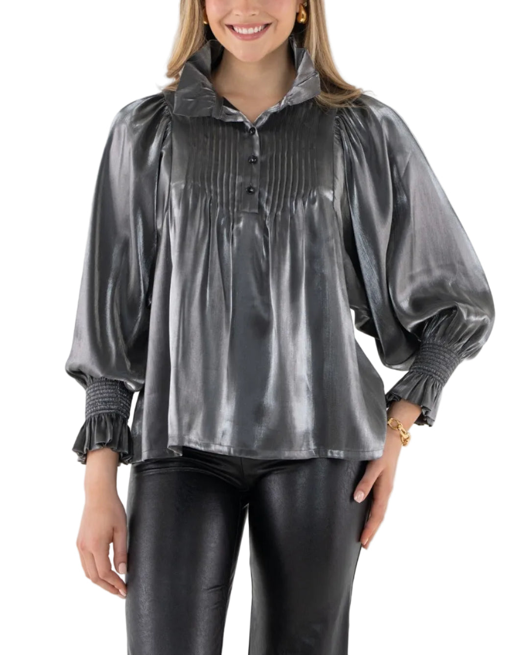Charlotte Top - Black Tie