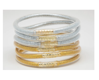 Girls Metallic Gold / Silver Bracelets - Gabrielle's Biloxi