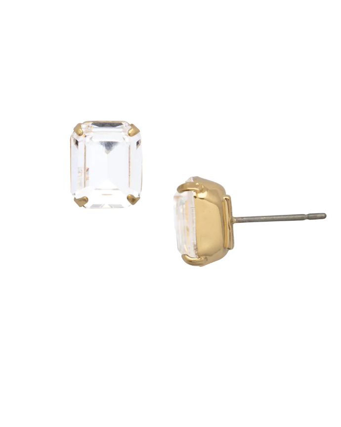 Sorrelli Octavia Stud Earrings - Crystal - Gabrielle's Biloxi