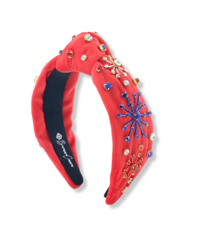 Breanna Cannon Firework Celebration Headband - Red  display picture 3