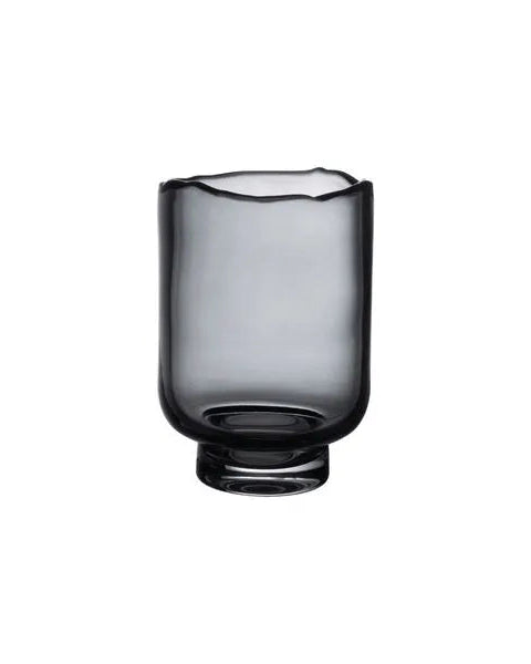 Rozanna Smoke Hurricane Glass Small - Gray