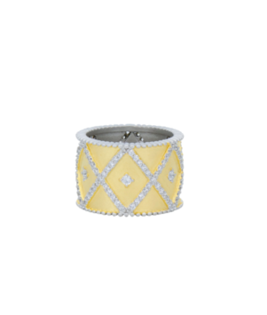 Freida Rothman Signature Geo Stripe Cigar Band Ring - Size 7 - Gabrielle's Biloxi