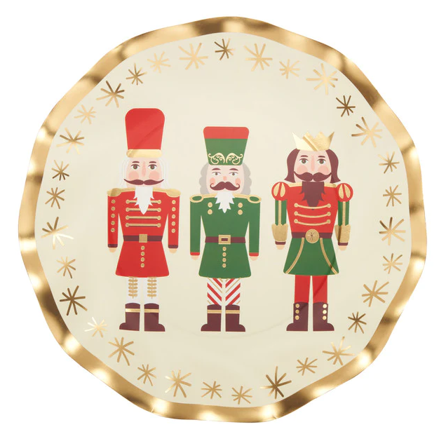 Salad Plate - Nutcracker Christmas - Gabrielle's Biloxi