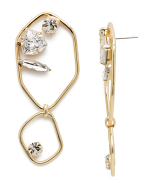 Sorrelli Finley Statement Earrings - Crystal - Gabrielle's Biloxi
