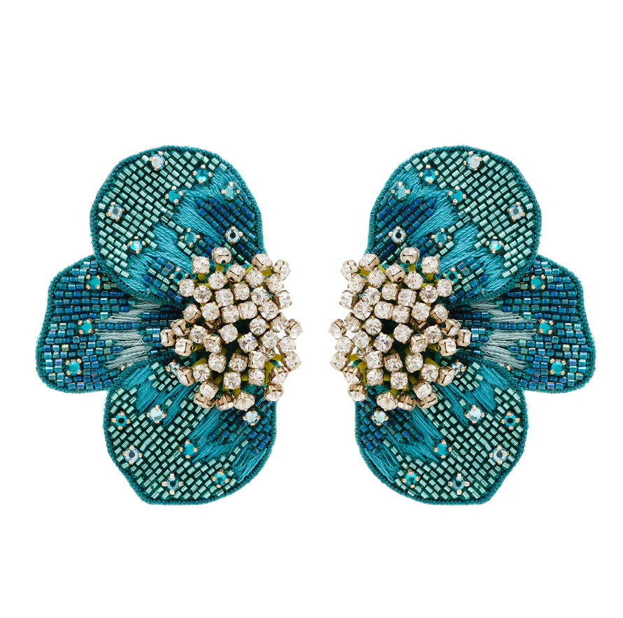 Majorelle Stud in Turquoise