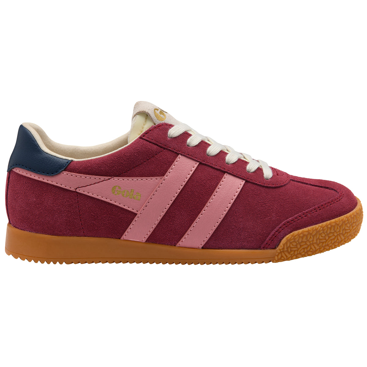 Gola Women's Elan Sneakers - Cerise/Coral Pink/Navy