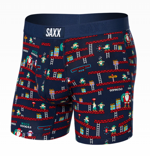 SAXX VIBE Super Soft BB - Santa's Workshop Navy - Gabrielle's Biloxi