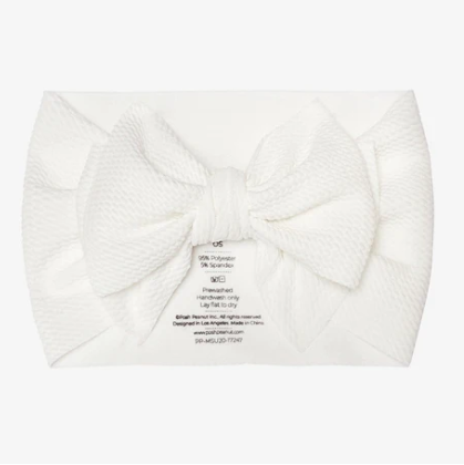 Posh Peanut Lulu Headband - Off White - Gabrielle's Biloxi