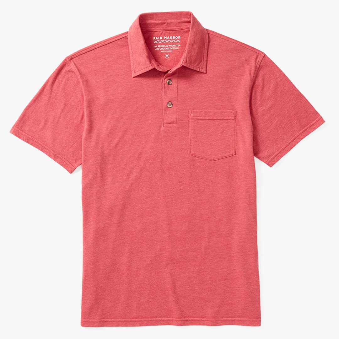 Fair Harbor The Atlantic Polo - Red - Gabrielle's Biloxi