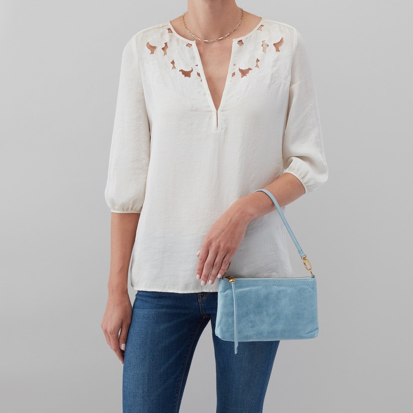Hobo Darcy Crossbody - Blue Topaz - Gabrielle's Biloxi